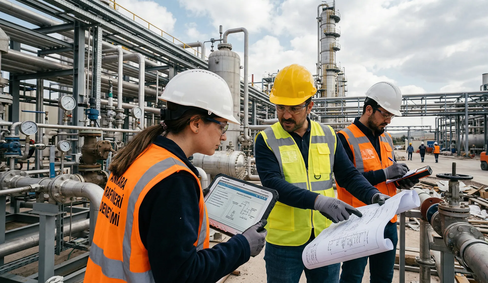 Mühendislik ve proses güvenliği sahası